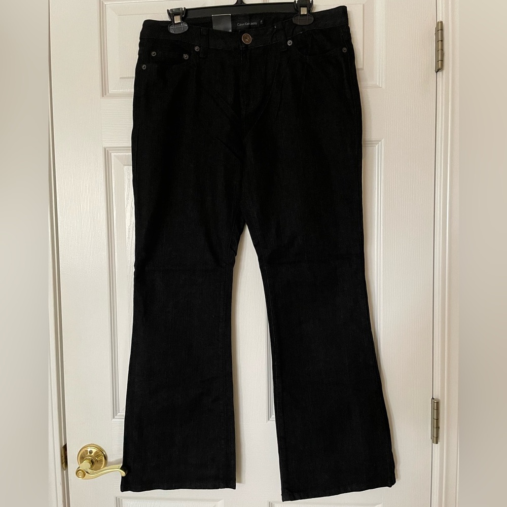 🖤 Calvin Klein | Black Bootcut Jeans | Y2K | Size 10